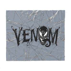 Spider-Man | Venom Name Logo Fleece Blanket