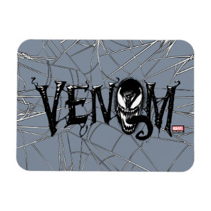 Spider-Man | Venom Name Logo Magnet