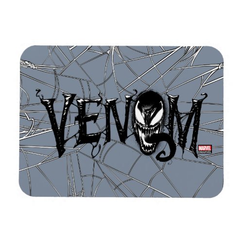Spider_Man  Venom Name Logo Magnet