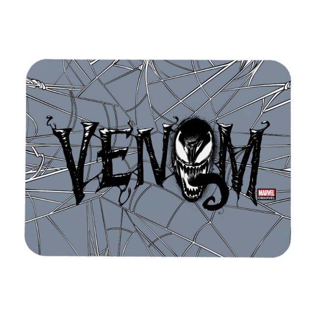 Spider-Man | Venom Name Logo Magnet (Horizontal)