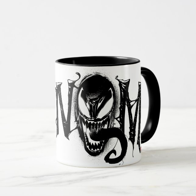 Spider-Man | Venom Name Logo Mug (Front Right)