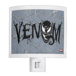 Spider-Man   Venom Name Logo Night Light
