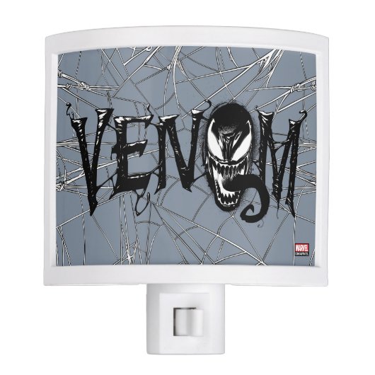Spider-Man | Venom Name Logo Night Light (Front)
