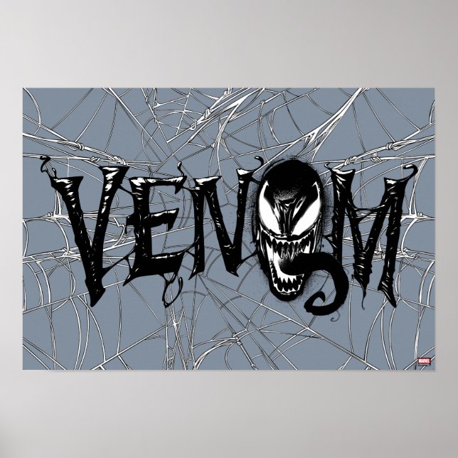 Spider-Man | Venom Name Logo Poster (Front)