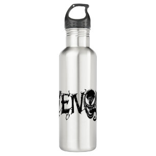 Spider-Man   Venom Name Logo Stainless Steel Water Bottle