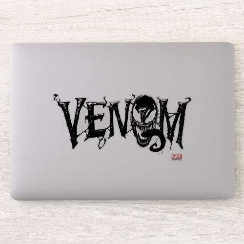 Spider_Man  Venom Name Logo Sticker