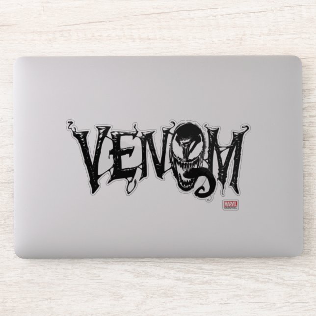 Spider-Man | Venom Name Logo Sticker (Computer)