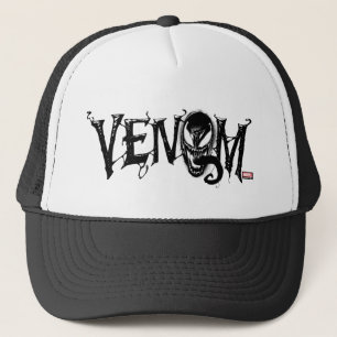 Spider-Man Venom Name Logo Trucker Hat
