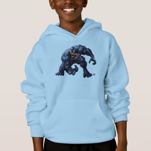 Spider_Man  Venom Reaching Forward Hoodie