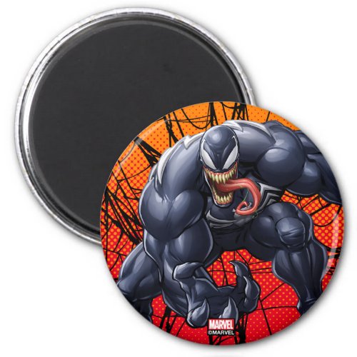 Spider_Man  Venom Reaching Forward Magnet