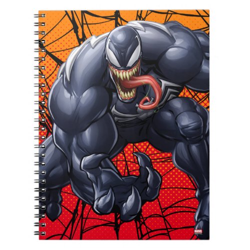 Spider_Man  Venom Reaching Forward Notebook