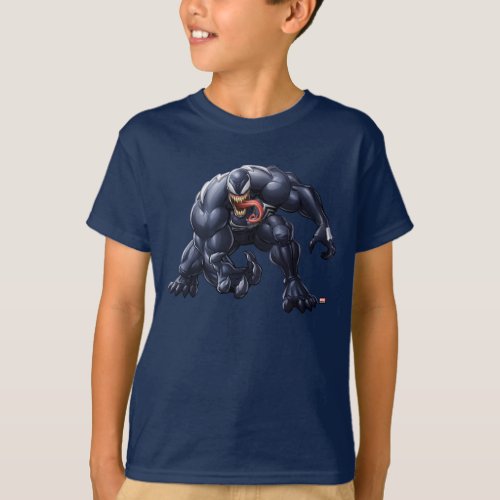 Spider_Man  Venom Reaching Forward T_Shirt