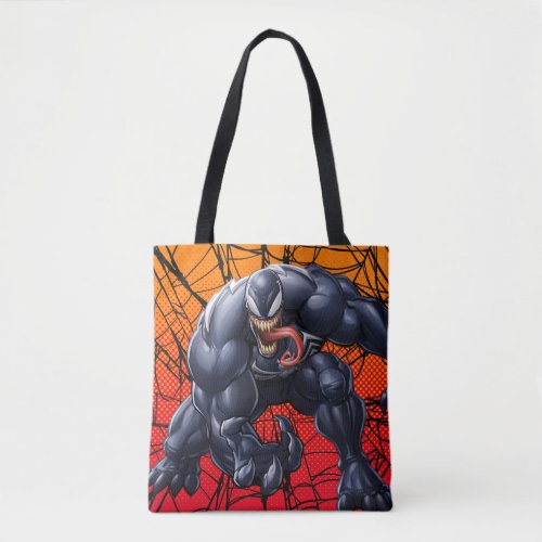 Spider_Man  Venom Reaching Forward Tote Bag