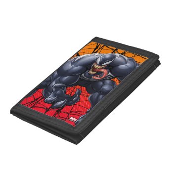 Spider-man | Venom Reaching Forward Trifold Wallet by spidermanclassics at Zazzle