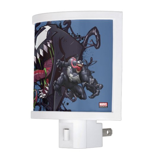 Spider-Man | Venom Symbiote Graphic Night Light (Left)