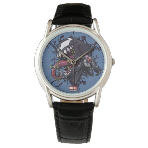 Spider_Man  Venom Symbiote Graphic Watch