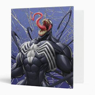 Spider-Man   Venom Symbiote Lashing Out 3 Ring Binder