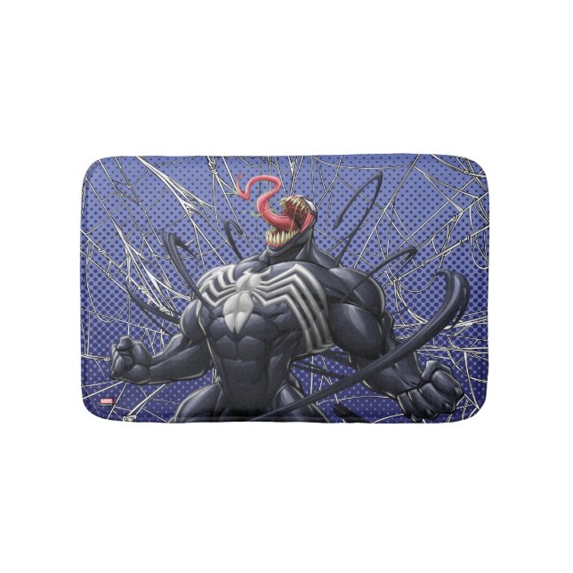 Spider-Man | Venom Symbiote Lashing Out Bath Mat (Front)