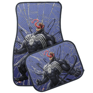 Spider-Man   Venom Symbiote Lashing Out Car Floor Mat