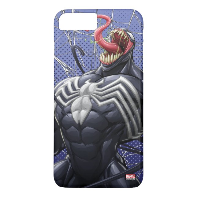 Spider-Man | Venom Symbiote Lashing Out Case-Mate iPhone Case (Back)
