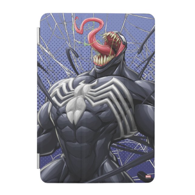 Spider-Man | Venom Symbiote Lashing Out iPad Mini Cover (Front)