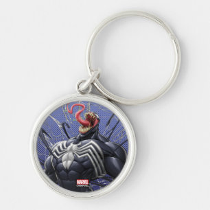 Spider-Man Venom Symbiote Lashing Out Keychain