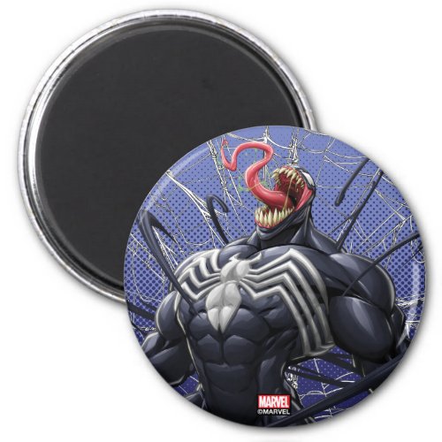 Spider_Man  Venom Symbiote Lashing Out Magnet
