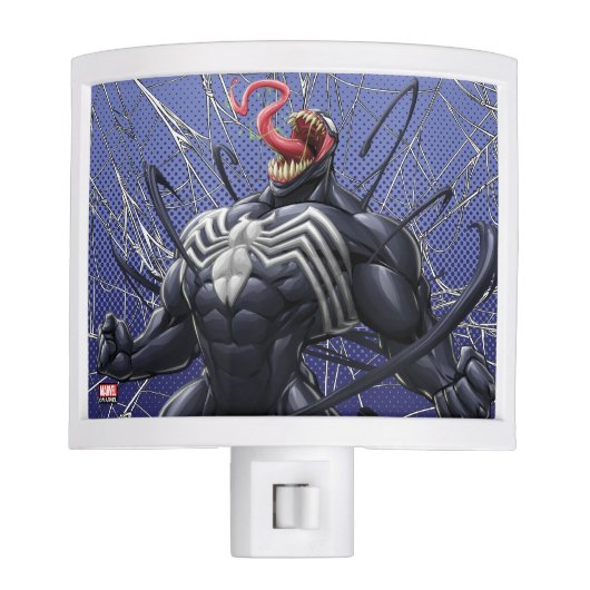 Spider-Man | Venom Symbiote Lashing Out Night Light (Front)