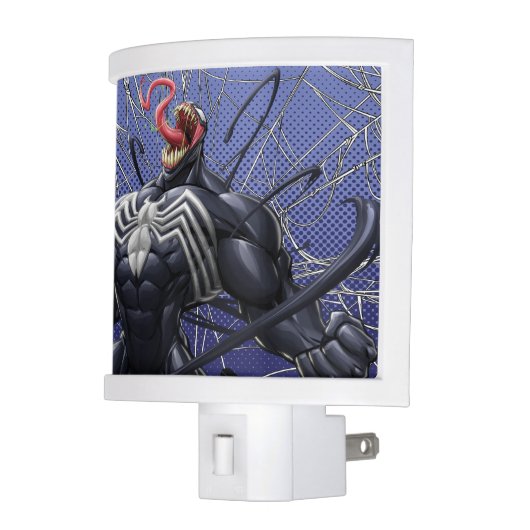 Spider-Man | Venom Symbiote Lashing Out Night Light (Left)