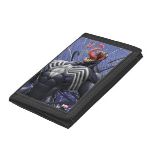 Spider-Man Venom Symbiote Lashing Out Tri-fold Wallet
