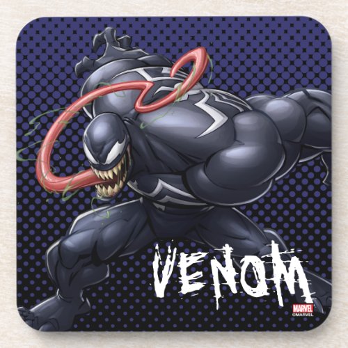 Spider_Man  Venom Tongue Lash Beverage Coaster