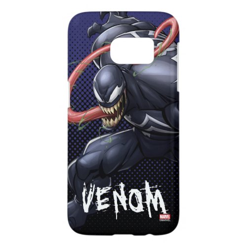 Spider_Man  Venom Tongue Lash Samsung Galaxy S7 Case