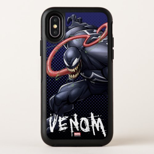 Spider_Man  Venom Tongue Lash OtterBox Symmetry iPhone X Case