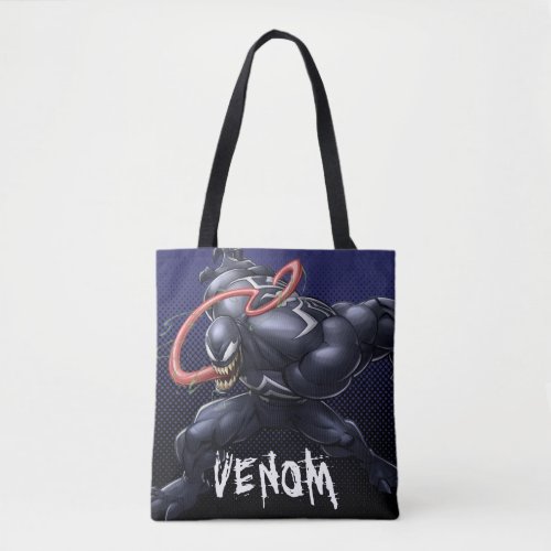 Spider_Man  Venom Tongue Lash Tote Bag