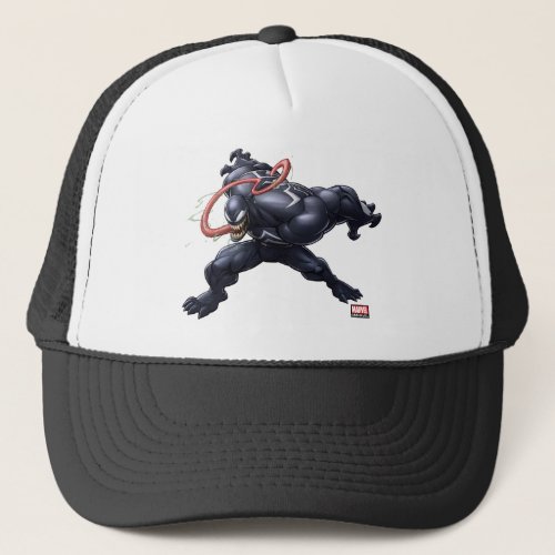 Spider_Man  Venom Tongue Lash Trucker Hat