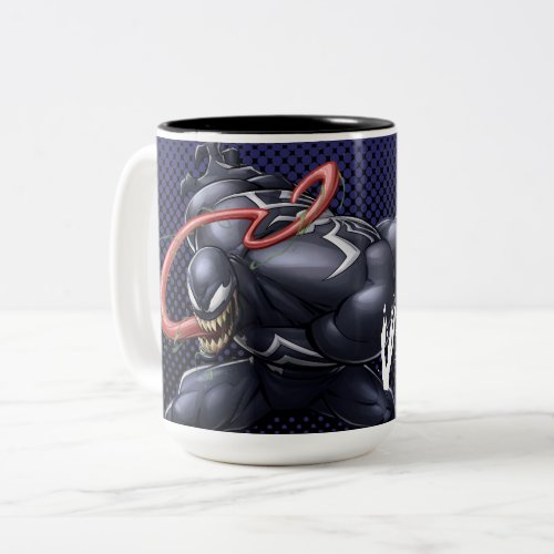 Spider_Man  Venom Tongue Lash Two_Tone Coffee Mug