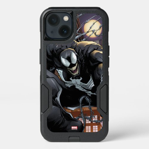 Spider_Man  Venom Web Swinging At Night iPhone 13 Case