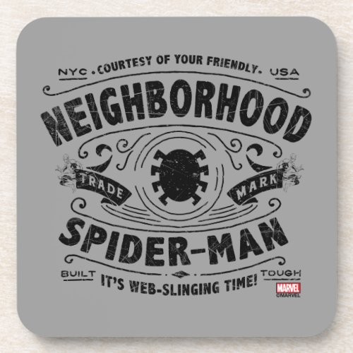 Spider_Man Victorian Trademark Beverage Coaster