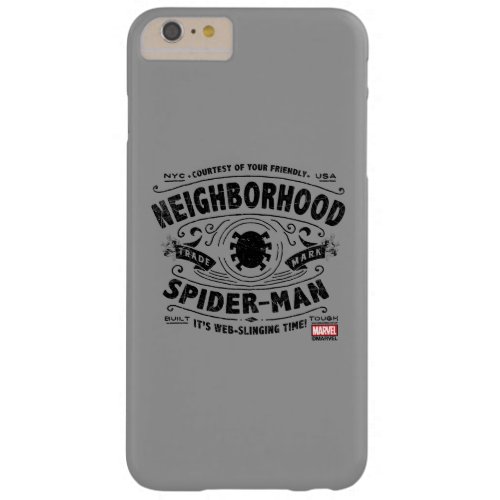Spider_Man Victorian Trademark Barely There iPhone 6 Plus Case