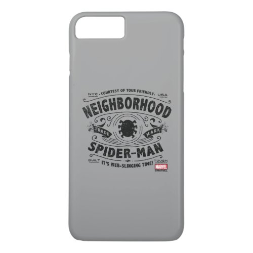 Spider_Man Victorian Trademark iPhone 8 Plus7 Plus Case