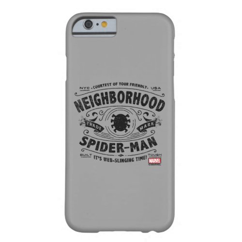 Spider_Man Victorian Trademark Barely There iPhone 6 Case