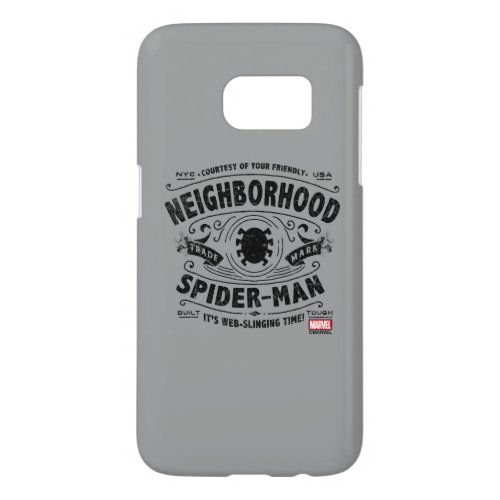 Spider_Man Victorian Trademark Samsung Galaxy S7 Case