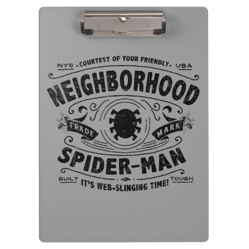 Spider_Man Victorian Trademark Clipboard