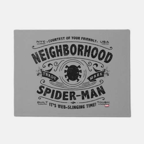 Spider_Man Victorian Trademark Doormat