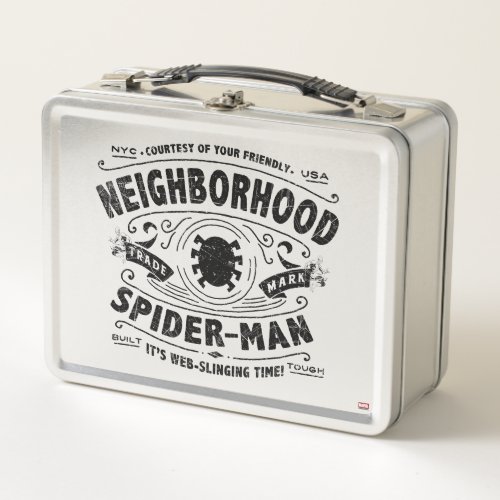 Spider_Man Victorian Trademark Metal Lunch Box