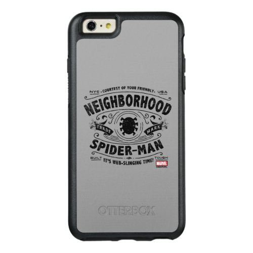 Spider_Man Victorian Trademark OtterBox iPhone 66s Plus Case