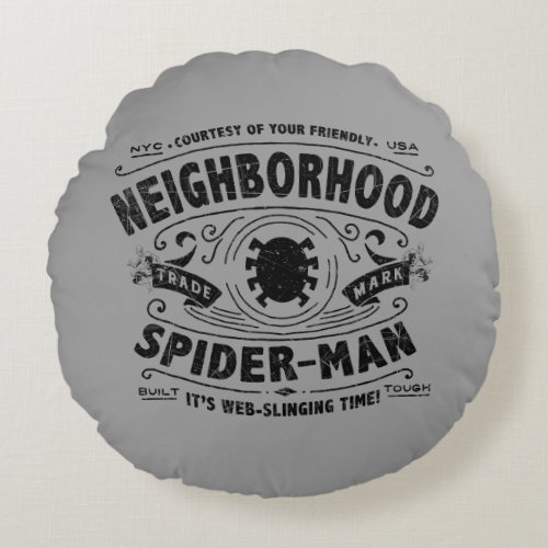 Spider_Man Victorian Trademark Round Pillow