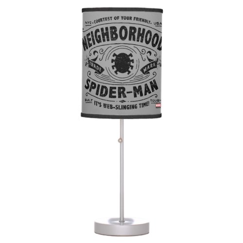 Spider_Man Victorian Trademark Table Lamp