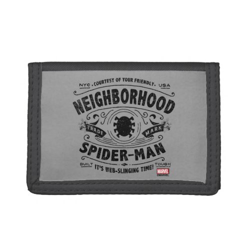 Spider_Man Victorian Trademark Tri_fold Wallet