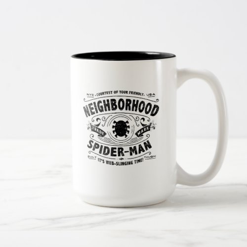 Spider_Man Victorian Trademark Two_Tone Coffee Mug